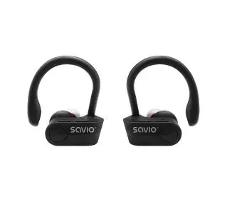 Savio TWS-03 Dokanałowe Bluetooth 5.0 Czarny