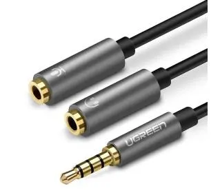 UGREEN AV141 mini jack 3,5mm 0,2m Czarny