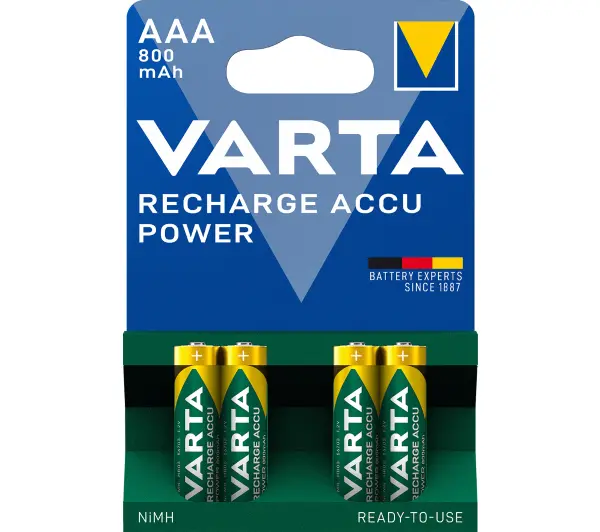 VARTA Rechargeable ACCU AAA 800mAh 4szt.