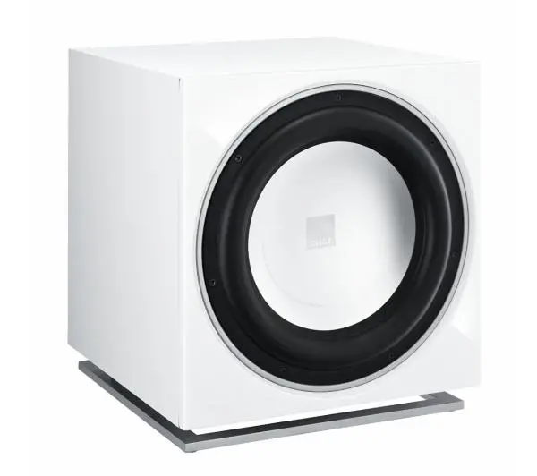 Subwoofer DALI SUB E-12 F Biały, Aktywny, 170W, Typ Bass Reflex 12" Przetwornik na froncie, "Stand By", Regulacja wzmocnienia