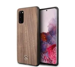 Mercedes-Benz Wood Line Walnut MEHCS62VWOLB Samsung Galaxy S20