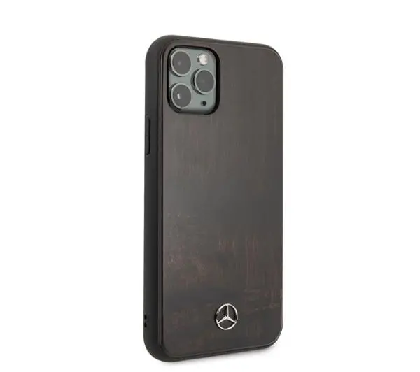 Mercedes-Benz Wood Line Rosewood MEHCN58VWOBR do iPhone 11 Pro