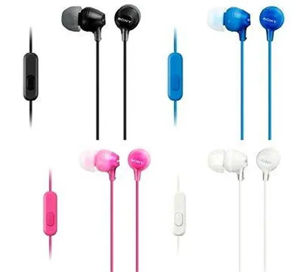 Sony MDR-EX15AP Dokanałowe Mikrofon Biały - ⚡ BESTSELLERY ⚡