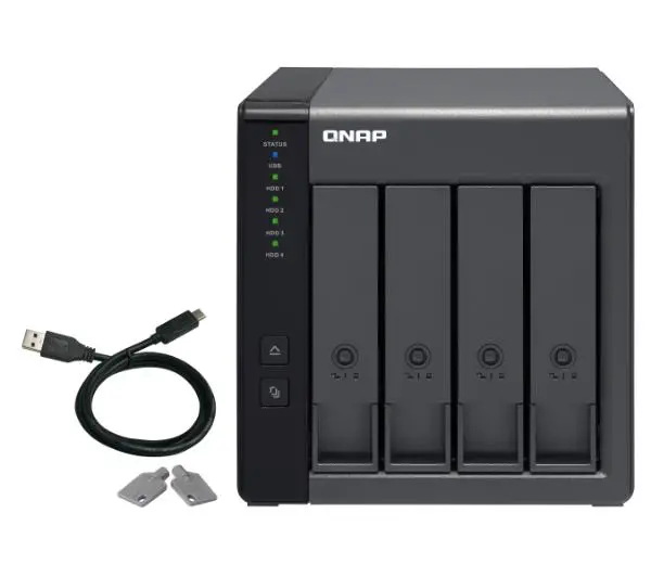 QNAP TR-004 Czarny
