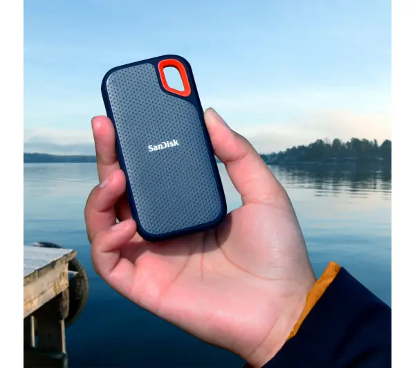 SANDISK Extreme Portable SSD 500GB USB 3.2 Typ C Szary - Kup na Raty - RRSO 0%