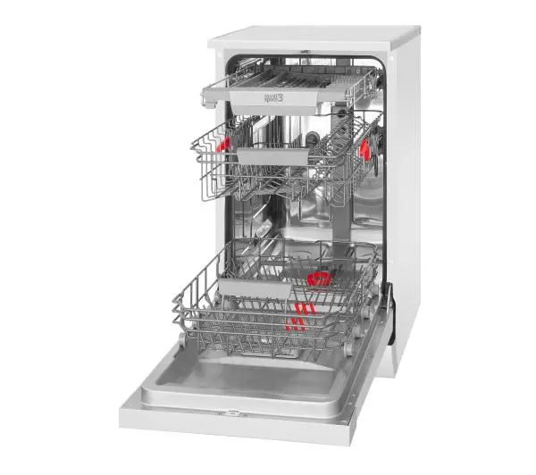 Amica DFM46C8EOiWD 44,8cm Automatyczne otwieranie drzwi Szuflada na sztućce - Kup na Raty - RRSO 0%