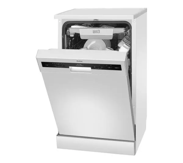 Amica DFM46C8EOiWD 44,8cm Automatyczne otwieranie drzwi Szuflada na sztućce - Kup na Raty - RRSO 0%