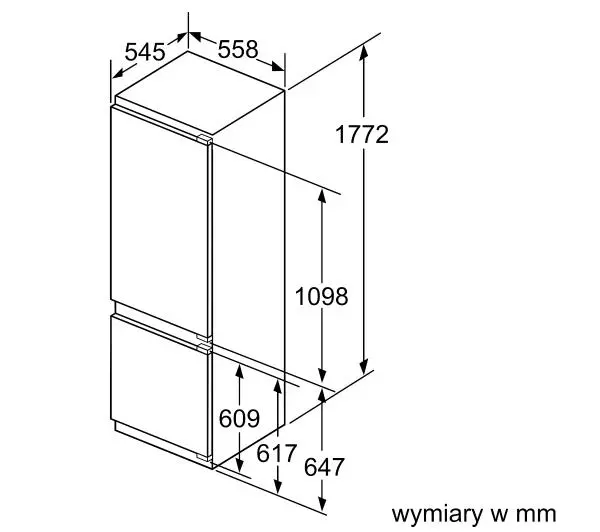Bosch KIS87AFE0 177,2cm Szuflada z kontrolą wilgotności - DRUGI -30%, ALBO 5-TY ZA 1ZŁ - Kup na Raty - RRSO 0%