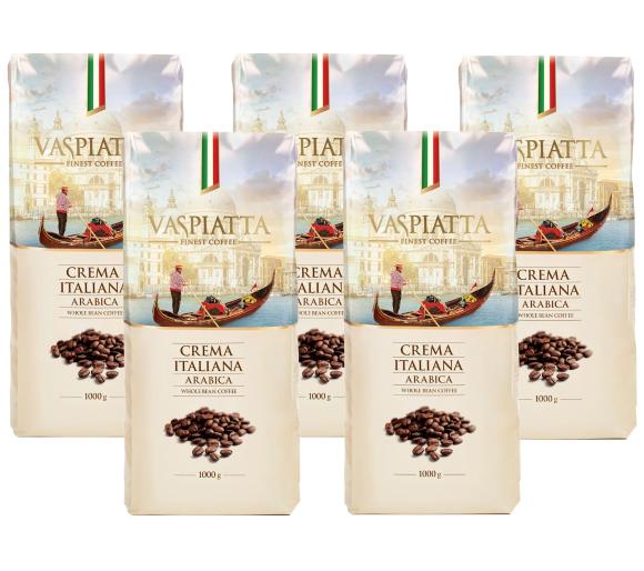 kawa Vaspiatta Crema Italiana 5 x 1 kg
