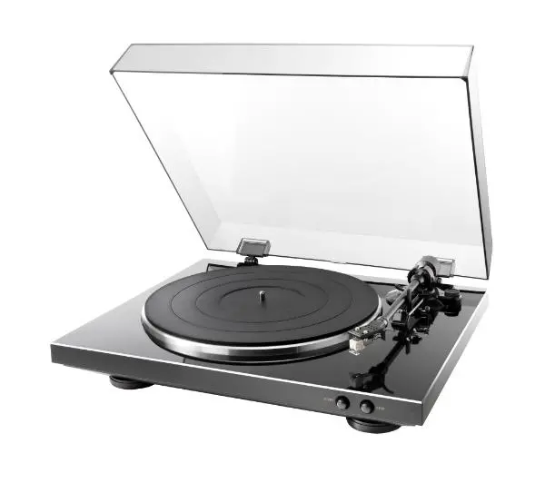 Denon DP-300F Automatyczny Napęd paskowy Przedwzmacniacz Czarny