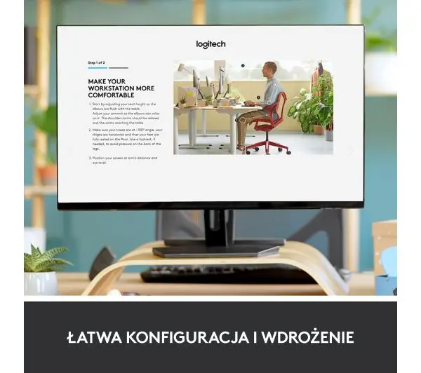 Logitech Ergo K860 Grafitowy - Kup na Raty - RRSO 0%