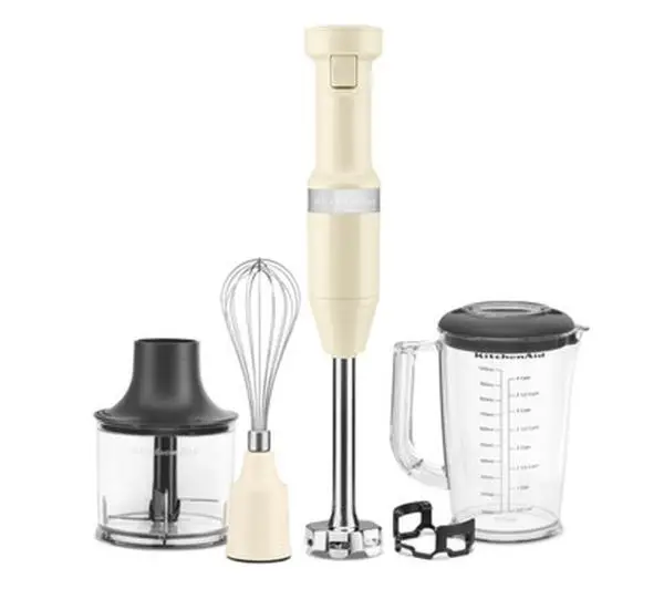 Blendery - KitchenAid 5KHBV83EAC 180W Rozdrabniacz Końcówka do ubijania
