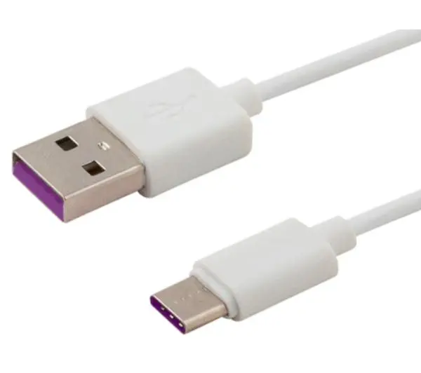 Savio CL-126 USB do USB typ C 3A 1m Biały
