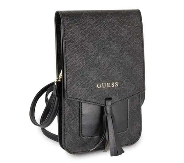 Guess 4G Uptown Wallet Bag Czarny