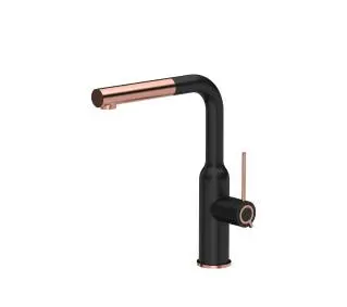 Quadron 3573500_BLMPVDC1 Angelina Czarny/Miedziany Stal szlachetna - DRUGI -30%, ALBO 5-TY ZA 1ZŁ - Kup na Raty - RRSO 0%