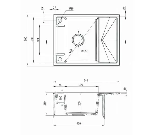 Deante Magnetic ZRM A11A Granitowy Alabaster - DRUGI -30%, ALBO 5-TY ZA 1ZŁ - Kup na Raty - RRSO 0%
