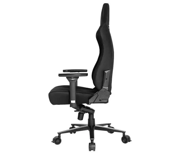 Ultradesk THRONE Gamingowy  do 140kg Tkanina Czarny - Kup na Raty - RRSO 0%