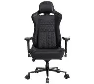 Ultradesk THRONE Gamingowy do 140kg Tkanina Czarny