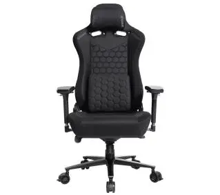 Ultradesk THRONE Gamingowy  do 140kg Tkanina Czarny - Kup na Raty - RRSO 0%