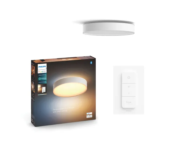 Inteligentne oświetlenie - Philips Hue White Ambiance Devere średnia Biały