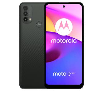 smartfon Motorola moto E40 4/64GB (grafitowy)