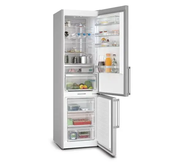 Siemens iQ500 KG39NAIBT Pełny No Frost 203cm Szuflada z kontrolą wilgotności Stalowy - DRUGI -30%, ALBO 5-TY ZA 1ZŁ - Kup na Raty - RRSO 0%