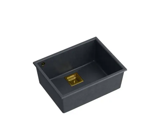 Quadron HQD5542U8-G1 David 50 Granitowy Czarny/Złoty - DRUGI -30%, ALBO 5-TY ZA 1ZŁ - Kup na Raty - RRSO 0%