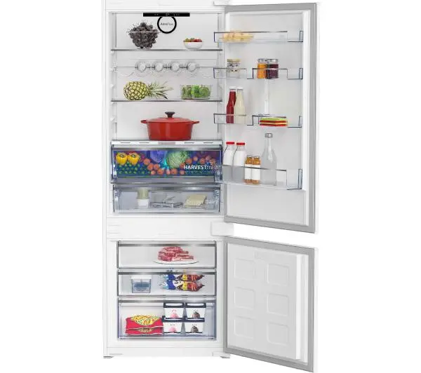 Beko b300 BCNE400E40SN Pełny No Frost 194cm Szuflada z kontrolą wilgotności - DRUGI -30%, ALBO 5-TY ZA 1ZŁ - Kup na Raty - RRSO 0%