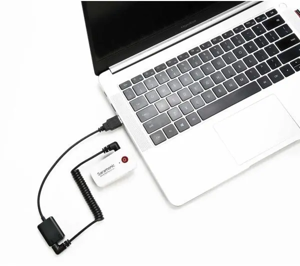 Saramonic EA2L 2x mini Jack TRS do USB-A