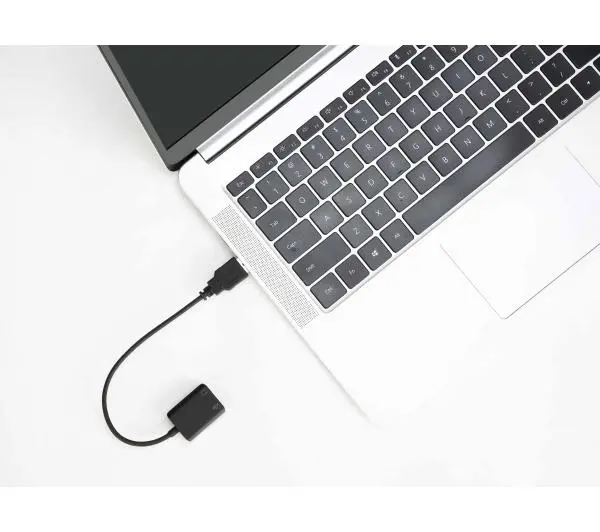 Saramonic EA2L 2x mini Jack TRS do USB-A