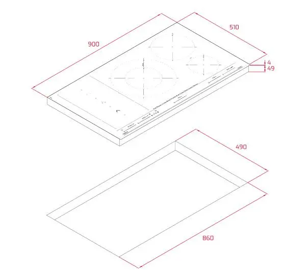 Teka IZS 97630 MST BK 90cm - DRUGI -30%, ALBO 5-TY ZA 1ZŁ - Kup na Raty - RRSO 0%