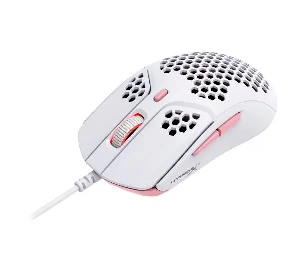 HyperX Pulsefire Haste Biało-różowy