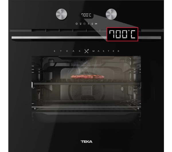 Piekarniki do zabudowy - Teka Steakmaster BK Termoobieg Czarny