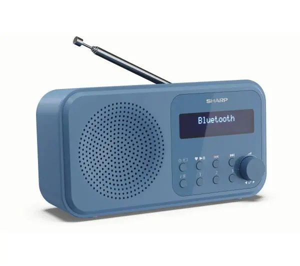 Sharp Tokyo DR-P420 Radio FM DAB+ Bluetooth Niebieski