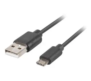 Lanberg USB 2,0 do microUSB QC 3,0 1,8m Czarny