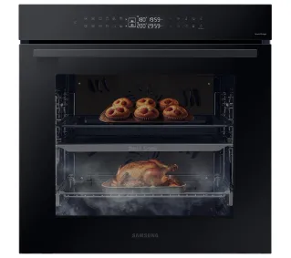 Samsung NV7B4245VAK Dual Cook Termoobieg Zdalne sterowanie Czarne szkło