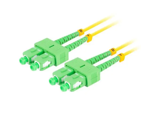 Lanberg kabel światłowodowy FO-SASA-SD11-0010-YE 1m Żółty