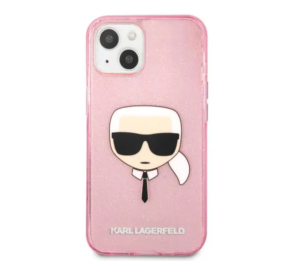 Karl Lagerfeld KLHCP13SKHTUGLP do iPhone 13 mini Różowy