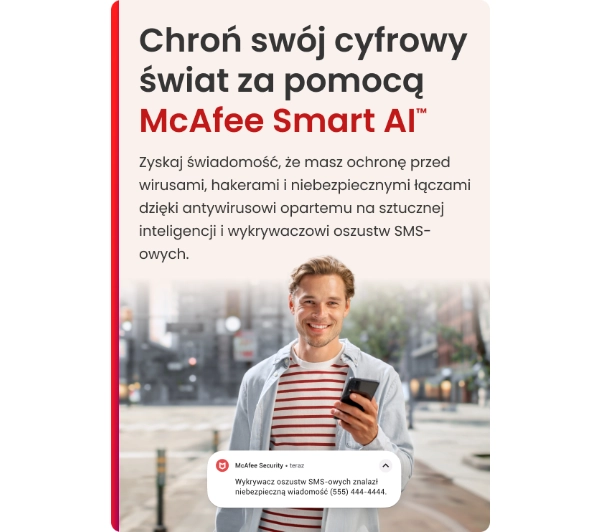 McAfee Total Protection 1 PC/1 Rok wersja 2023 Kod aktywacyjnyDostęp po opłaceniu zakupu