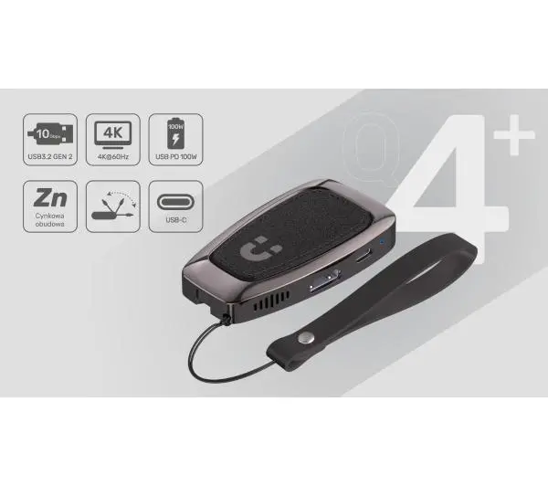 Unitek D1053A, USB-C, HDMI 4K, PD 100W