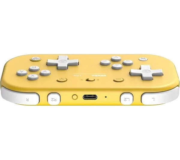 8BitDo Lite do PC, Nintendo Switch Bezprzewodowy Żółty