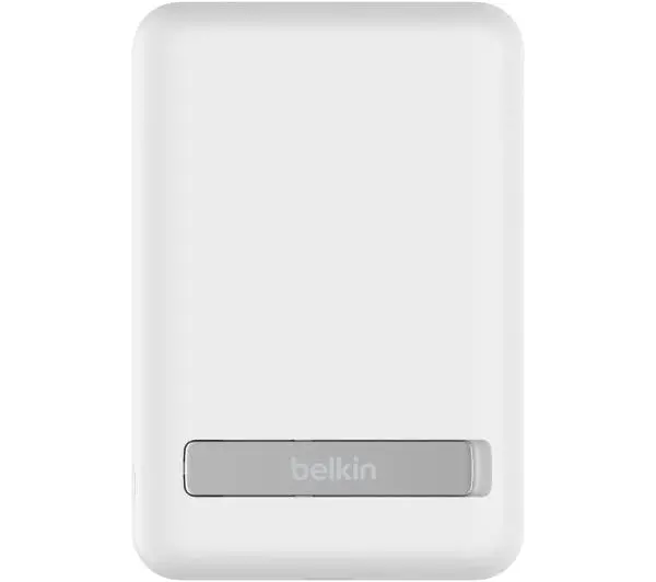 Belkin BPD004BTWT BoostCharge Magnetic Wirelees 5000mAh Biały