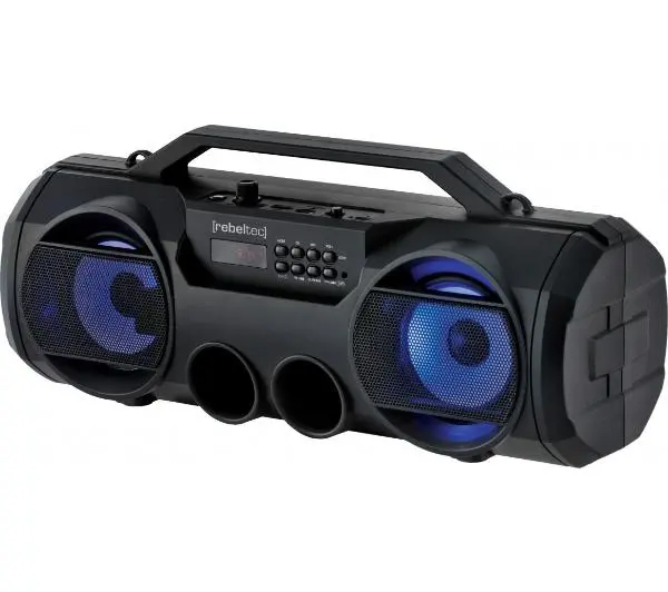 Rebeltec SoundBOX 440 18W Radio FM Czarny