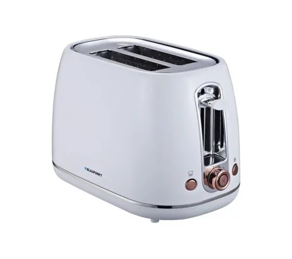 Tostery - Blaupunkt TSS802WH Ruszt do bułek Rozmrażanie 900W