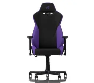 Nitro Concepts S300 Nebula Purpple Gamingowy  do 135kg Tkanina Czarno-fioletowy - Kup na Raty - RRSO 0%