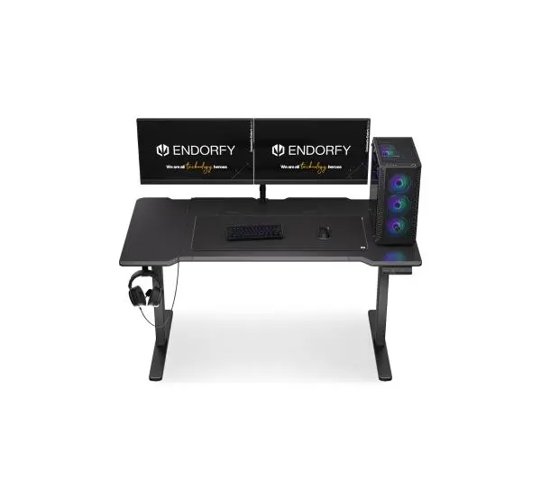 Endorfy Atlas L Electric 150cm Regulacja wysokości Czarny - Kup na Raty - RRSO 0%