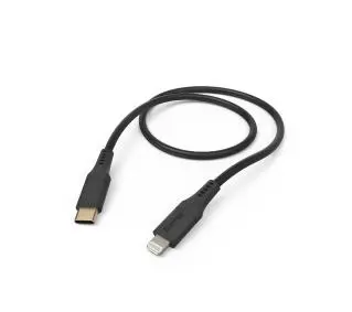 Hama Flexible USB-C do Lightning Czarny
