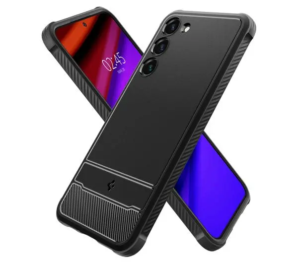 Spigen Rugged Armor do Galaxy S23 Czarny
