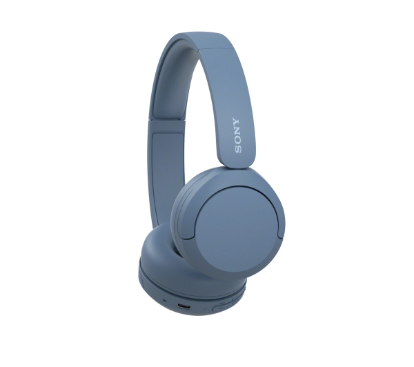 Sony WH-CH520 Nauszne Bluetooth 5.2 Niebieski - ⚡ BESTSELLERY ⚡