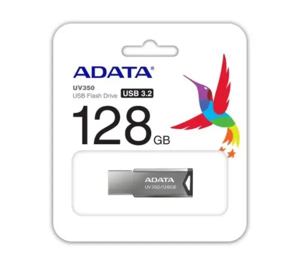Adata UV350 128GB USB 3.2  Srebrny